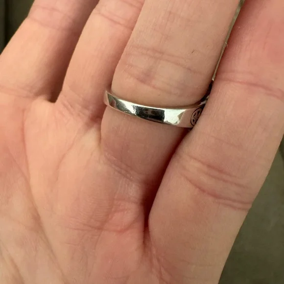 Sterling Silver 925 Simulated Yellow Diamond Ring - Picture 10 of 13